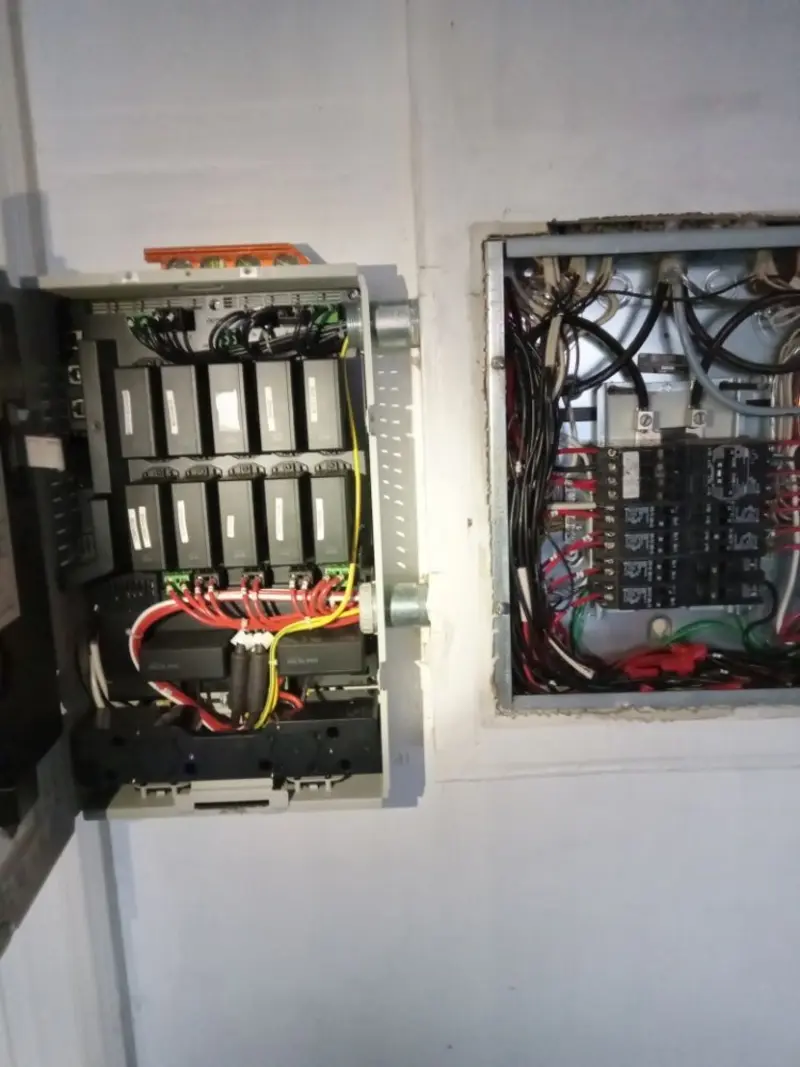 Electrical panel upgrade completed for Electrical Inspection in Jericho
